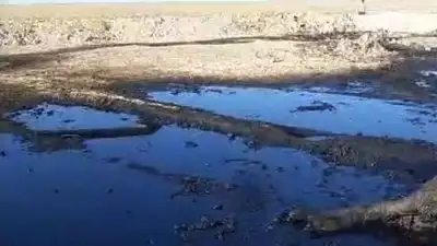  Утечка нефти произошла на месторождении в Атырауской области , фото - Новости Zakon.kz от 17.11.2023 05:00