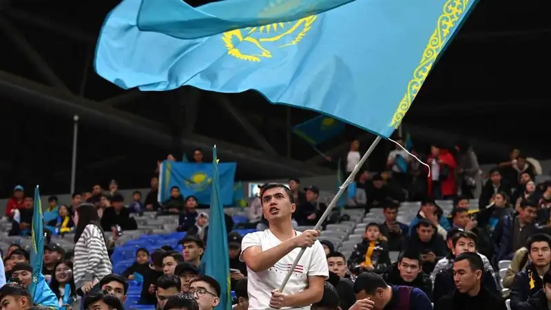 Закончился первый тайм матча Казахстан — Сан-Марино