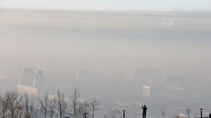 Повышенное загрязнение воздуха прогнозируют в Алматы, фото - Новости Zakon.kz от 17.11.2023 08:24