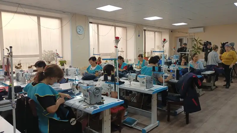 Швейное производство, Шахтинск, люди с инвалидностью, трудоустройство, Карагандинская область