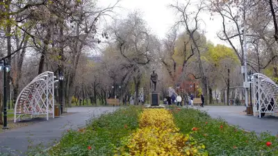 Как изменился парк Ганди в Алматы