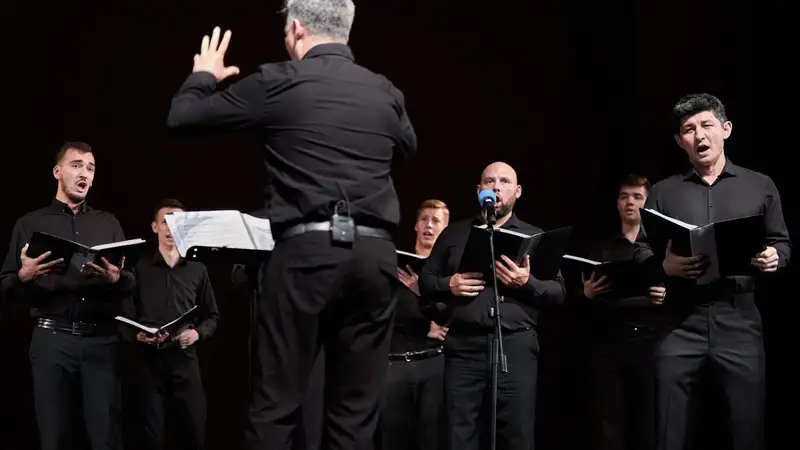 По многочисленным просьбам: уникальный мужской хор даст новый концерт в Алматы, фото - Новости Zakon.kz от 21.11.2023 16:55