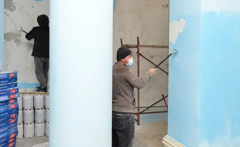 Сохранить историю: как Qazaq Stroy ремонтирует Национальную Академию наук в Алматы, фото - Новости Zakon.kz от 24.11.2023 10:37
