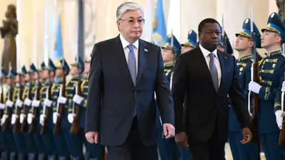 Как Токаев встретил президента Того