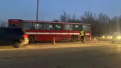 Водитель автобуса насмерть сбил пешехода в Усть-Каменогорске: полиция начала расследование  