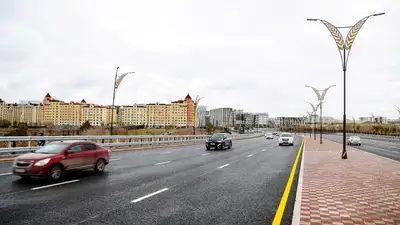 Казахстан Астана мост Тауелсиздик 