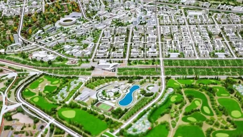 Как будет развиваться новый город Алатау в Алматинской области, фото - Новости Zakon.kz от 30.11.2023 11:59
