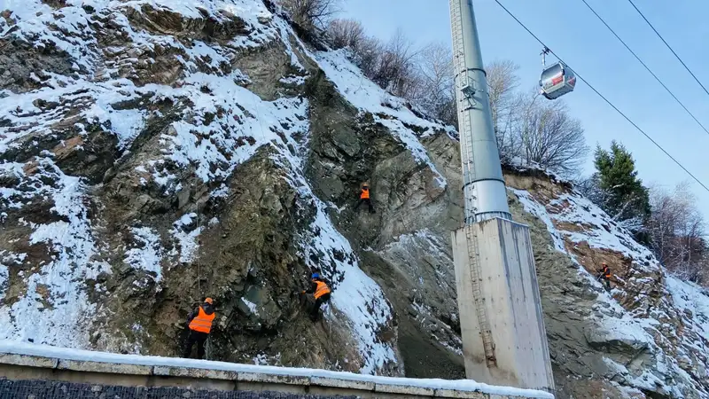 Когда откроют дорогу Медеу – Шымбулак, фото - Новости Zakon.kz от 01.12.2023 14:49