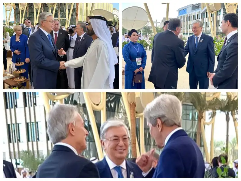 Токаев в Дубае: с кем встретился президент Казахстана