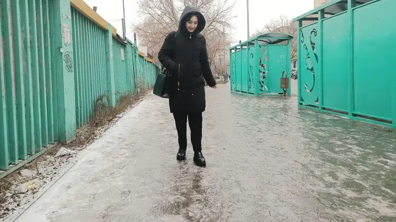 Погода в регионах, гололед, фото - Новости Zakon.kz от 05.12.2023 15:20