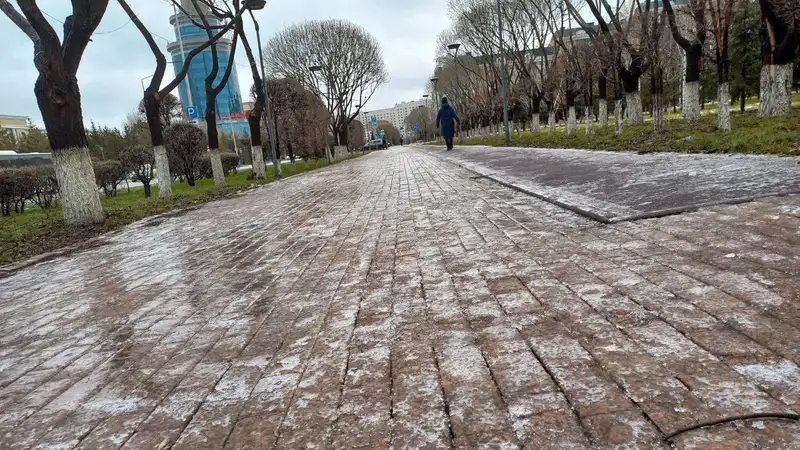 Непогода в Астане – фоторепортаж