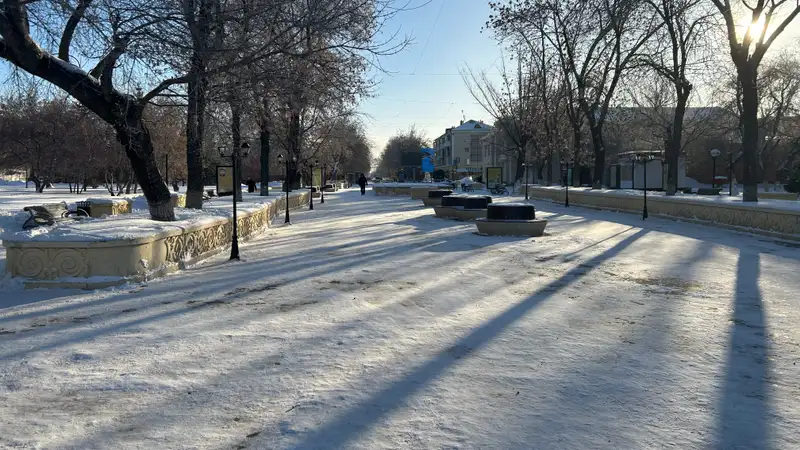 Декабрьские морозы в Казахстане в 2023 году, морозы в СКО, фото - Новости Zakon.kz от 08.12.2023 17:53