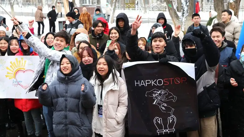 Слет волонтеров прошел в Алматы