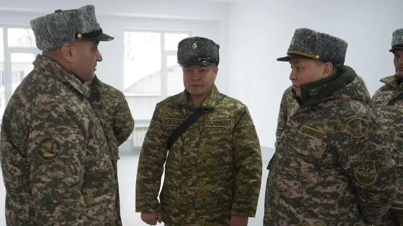 Замминистра обороны совершил рабочую поездку в Алматинский гарнизон, фото - Новости Zakon.kz от 11.12.2023 17:41