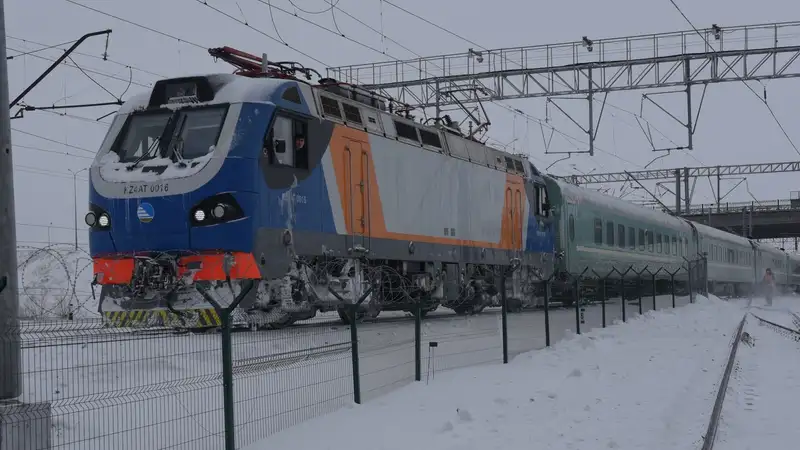 Возобновлено движение пассажирских поездов в Жамбылской области