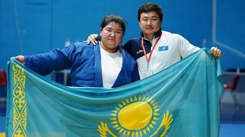 Самбо Золото ЧМ-2023 , фото - Новости Zakon.kz от 19.12.2023 12:37