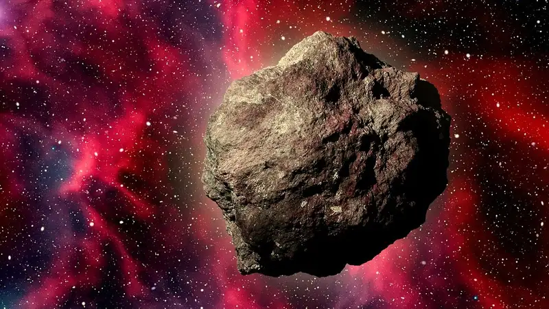 Астероид в космосе, фото - Новости Zakon.kz от 21.12.2023 13:19