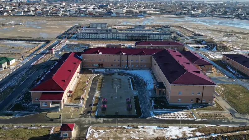 Новая больница в Кульсары, фото - Новости Zakon.kz от 22.12.2023 18:57