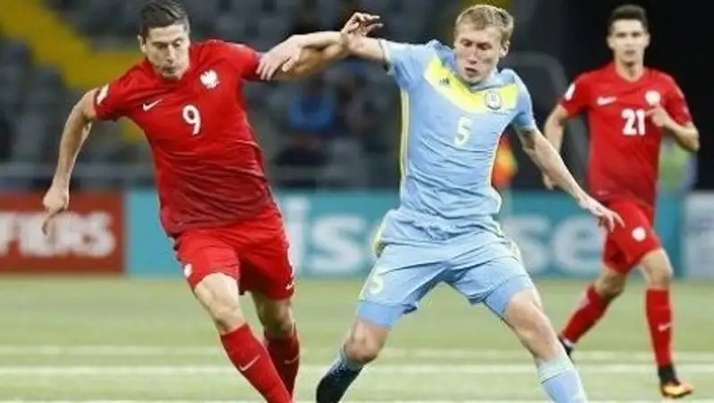 Сборная Казахстана сенсационно вырвала ничью у сборной Польши