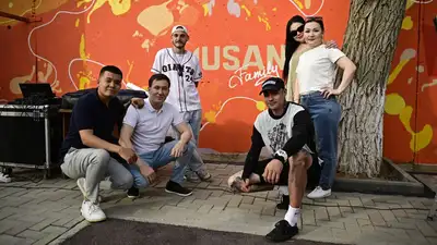 Jusan подарил мурал креативному центру в Актобе, фото - Новости Zakon.kz от 06.06.2023 16:51