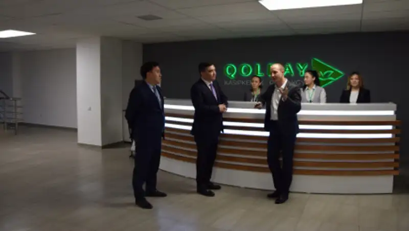 Касса самообслуживания презентована в крупном супермаркете Алматы