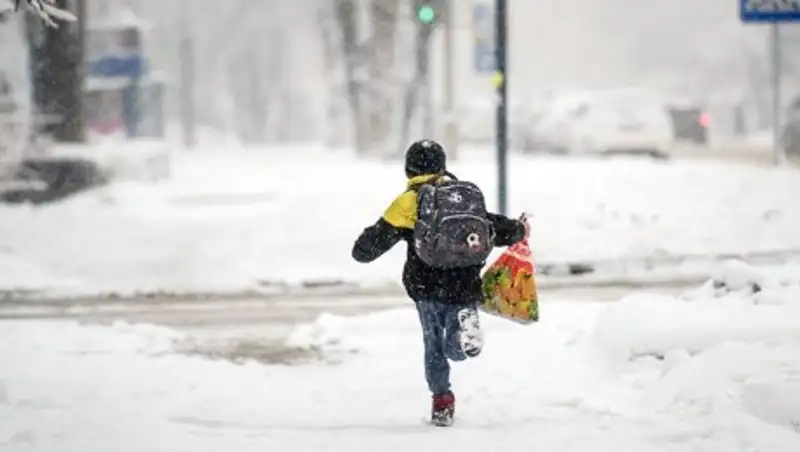 В Алматы отменены занятия в школах с 1 по 9 классы