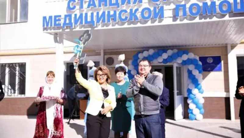 В Атырау открылась новая станция скорой медицинской помощи
