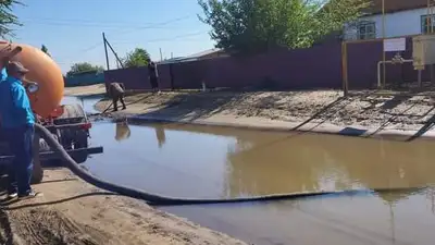 Пять сел затопило в Атырауской области , фото - Новости Zakon.kz от 19.09.2023 05:17