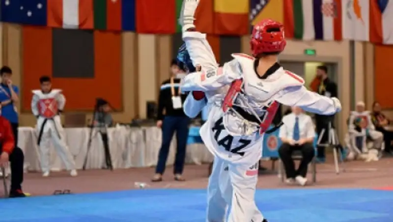 Казахстанский таеквондист завоевал «золото» международного турнира в Турции