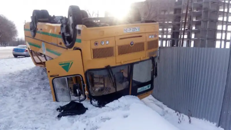 О состоянии пострадавших в ДТП с автобусом в Актобе рассказали в полиции