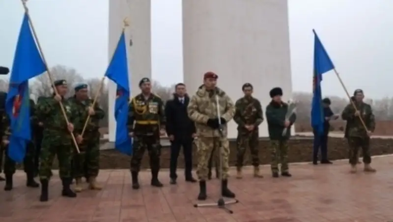 В Уральск прибыл патриотический автопробег