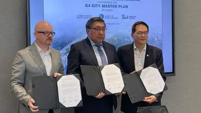 Мастер-план реализации проекта "G4 City" реализуют по сингапурским технологиям