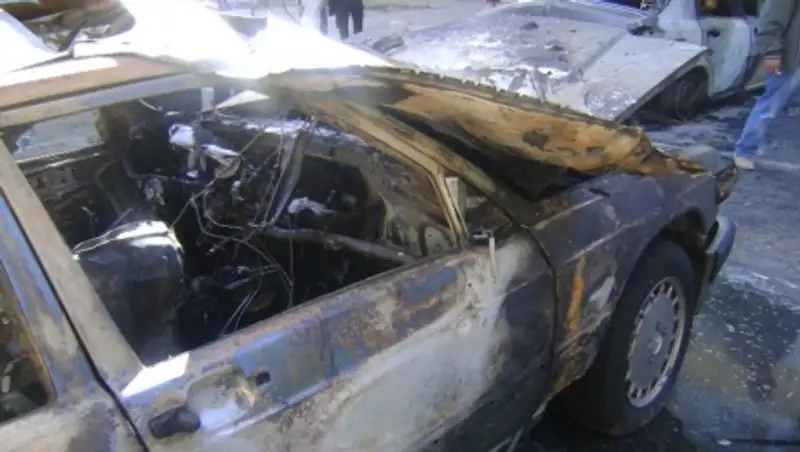 В Усть-Каменогорске за один день сгорели сразу три автомобиля