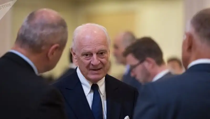 Де Мистура не приехал на сирийские переговоры в Астану