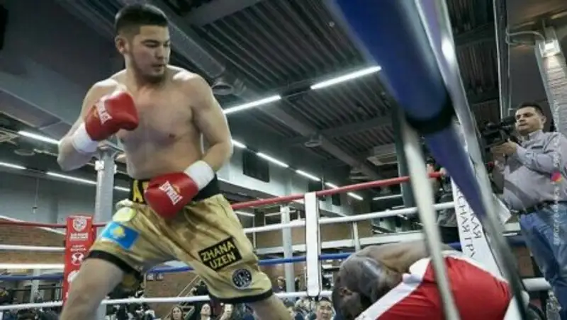 Казахстанский супертяж рассказал о победном бое в России