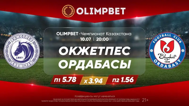 "Ордабасы" может огорчить "Астану" второй раз за неделю