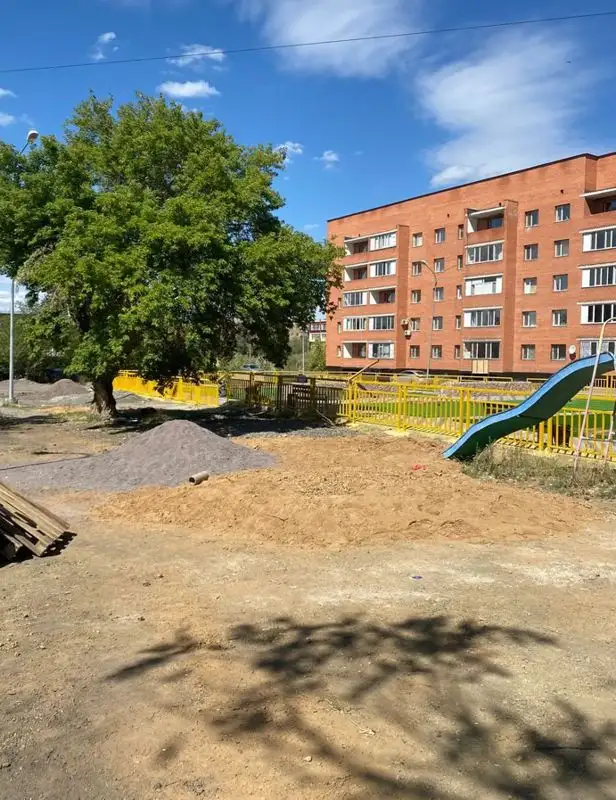 ремонт двора , фото - Новости Zakon.kz от 30.08.2023 10:36