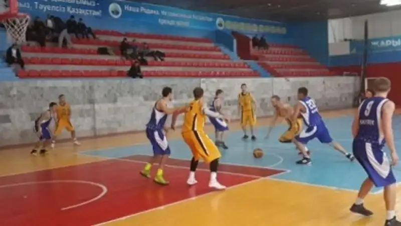В Талдыкоргане завершился второй тур Высшей лиги по баскетболу