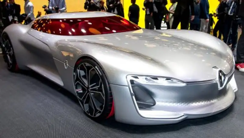 Компания Renault представила прототип электрического спорткара