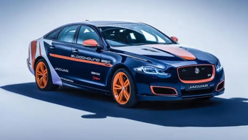 Jaguar выпустил особый XJR для проекта Bloodhound
