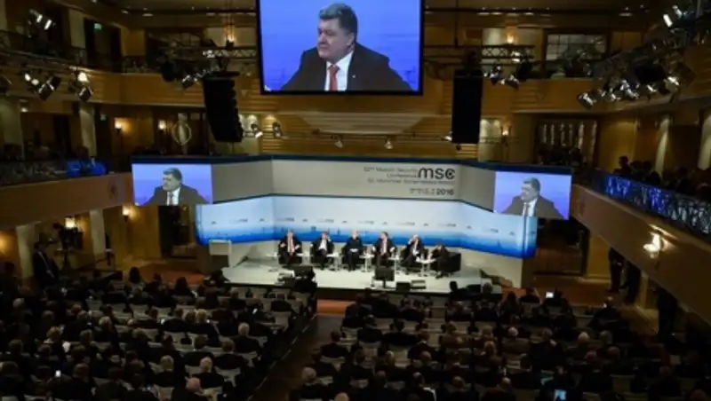 Порошенко обратился к Путину в Мюнхене