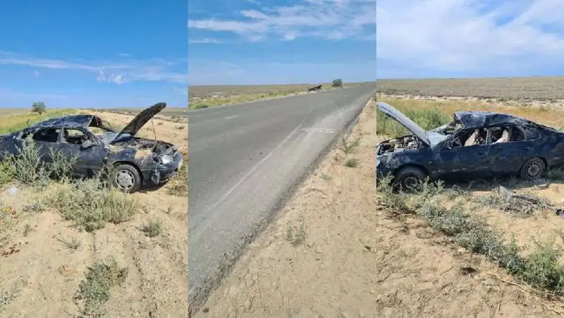 Пенсионер из Алматы погиб в ДТП в Жетысуской области