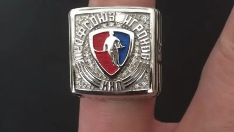 Назаров получит именной перстень за 400 игр в КХЛ от профсоюза игроков