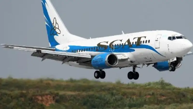 Самолет авиакомпании «Скат» совершил вынужденную посадку