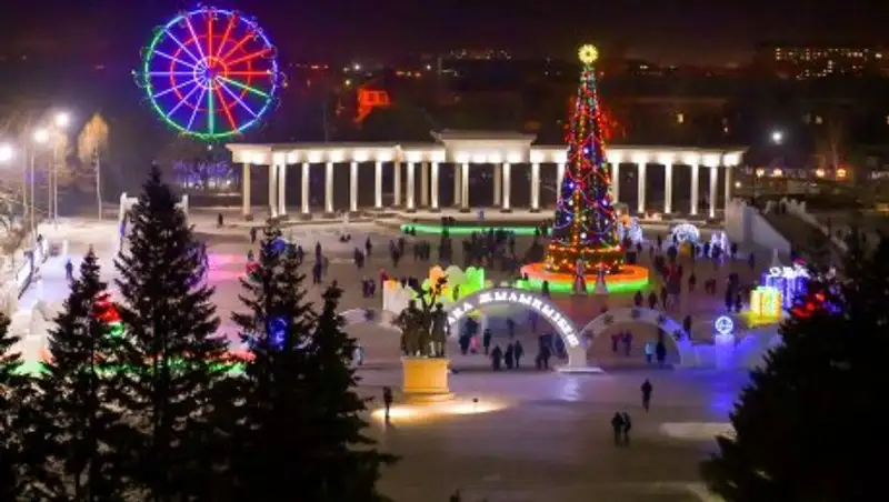 Новая центральная площадь открыта в Петропавловске