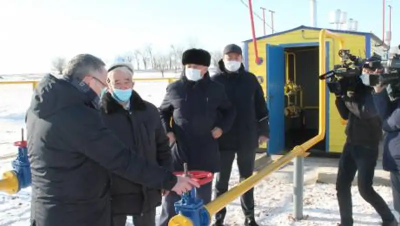 В Актюбинской области газифицировали село Болгарка