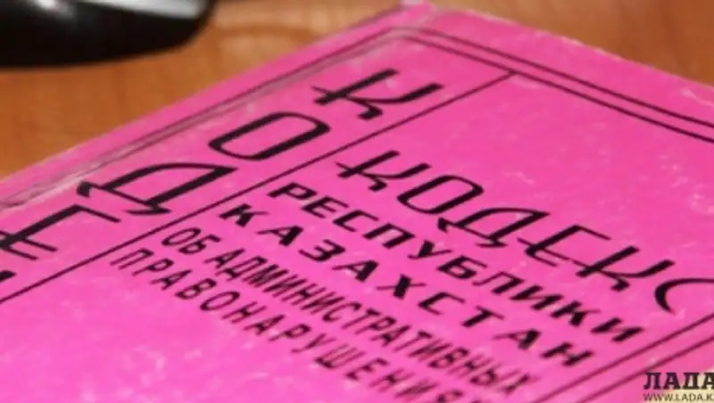 Сельский аким лишен водительских прав на три года за езду в нетрезвом виде