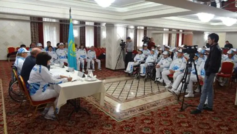 В Алматы прошли проводы казахстанских паралимпийцев на Азиатские Пара Игры в Инчхон