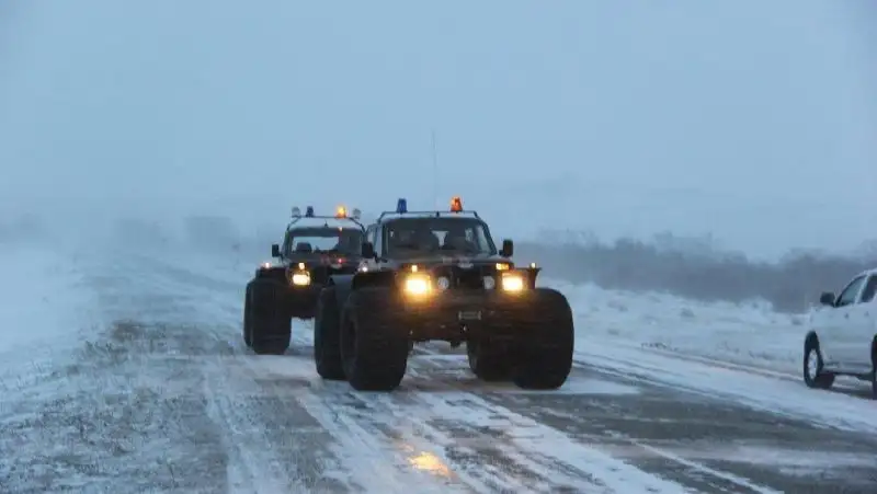 Туман и гололед ожидаются в Казахстане