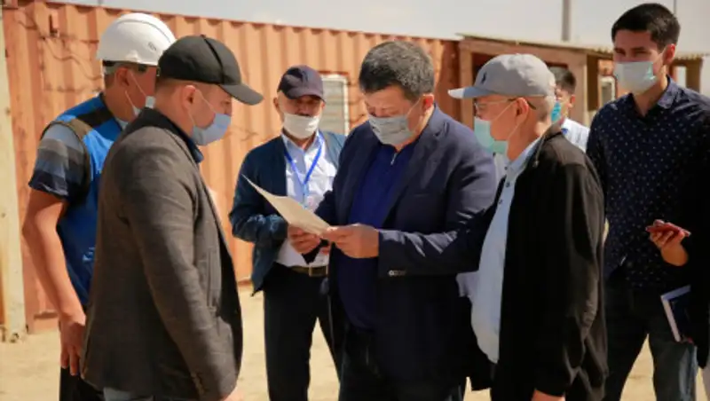 Аким Атырауской области побывал в Махамбетском районе